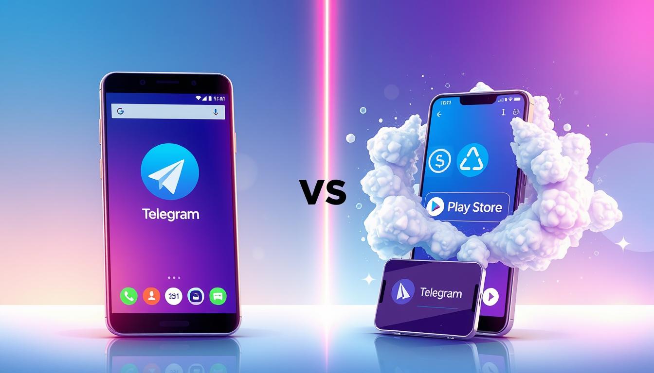 telegram apk vs play store, benefits of telegram apk, telegram apk features